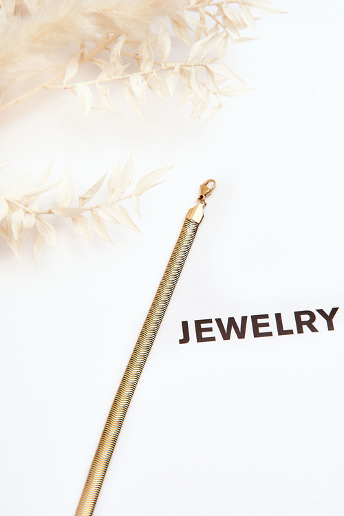 Elegantný nastaviteľný dámsky zlatý náramok