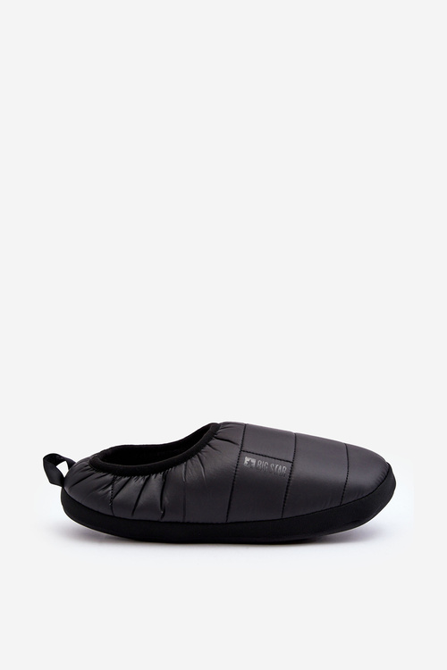 Mužské nastavitelné teplé boty černé Big Star KK174363