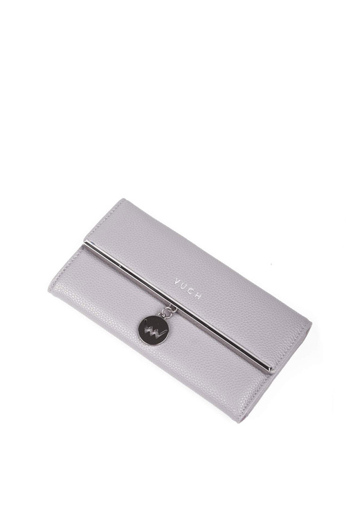 Velká dámská peněženka s emblémem Šedý Mailin