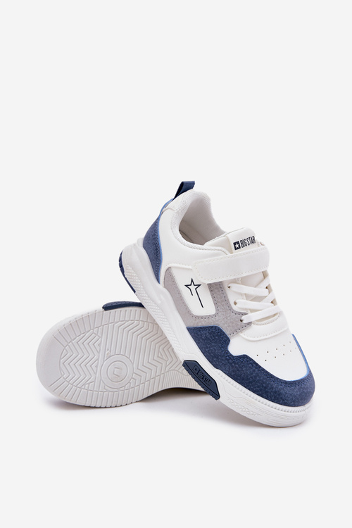 Ľahké Detské Sneakers Big Star RR374052 Biely-Modrý
