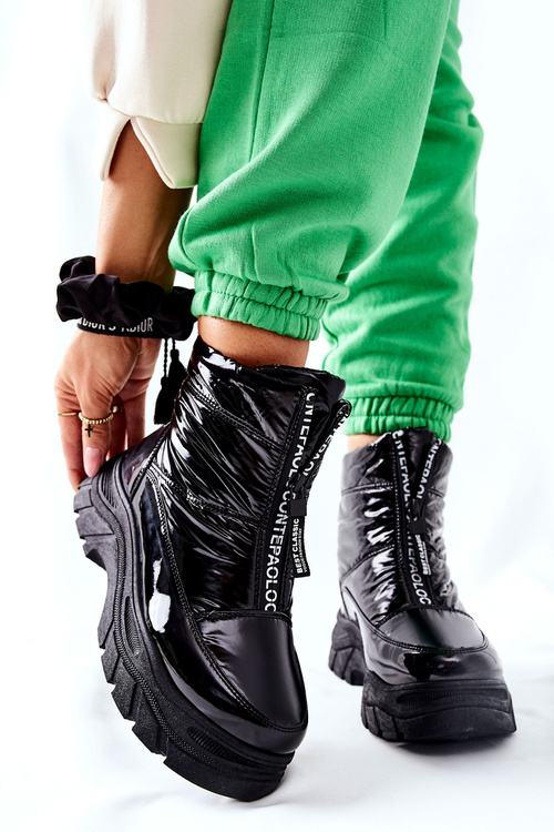 Dámske čierne topánky topánky