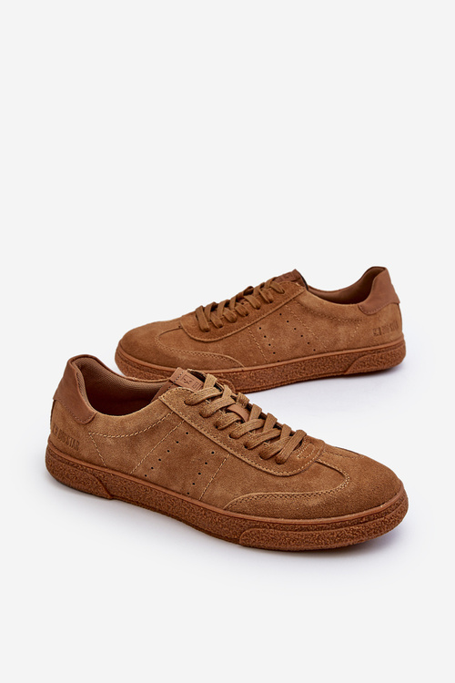 Pánské semišové tenisky Big Star NN174186 Camel