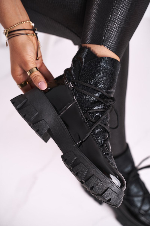 Dámske topánky skĺzli Rochelle čiernu