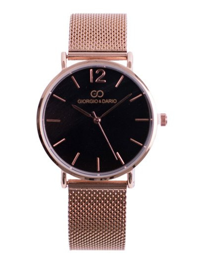 Dámské Hodinky Giorgio & Dario Rene Pink Gold 36mm