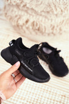 Športové detské detské topánky Black Abcids B012210073