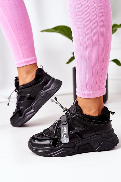 Dámská Sportovní Boty Sneakers Černé Far Away