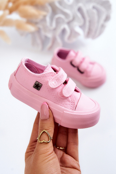 Dětské klasické tenisky BIG STAR JJ374040 růžove