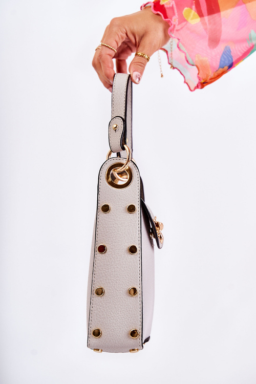 Malá dámská kabelka s Ornamentem Šedá Ellies