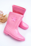 Detský gumový galoshes Pink Malvi