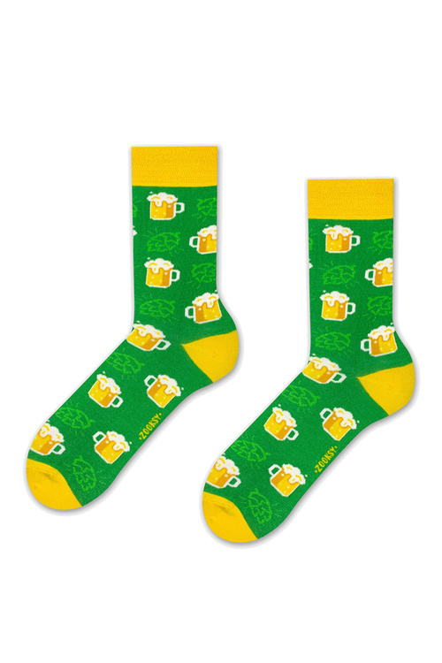 Sada ponožiek Zooksy chmeľová zmes 2 páry