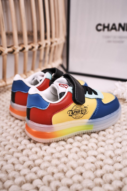 Dětská Sportovní Obuv Se Zářící Podrážkou LED Vícebarevné Scooter