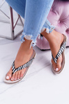 Flip -flops of Flip -flops na Cork Lu Boo Zebra