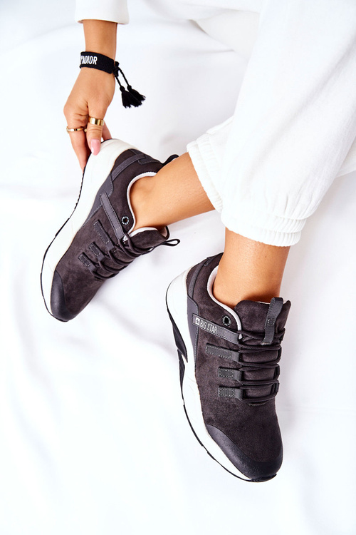 Sportovní Obuv Memory Foam Big Star II274255 šedé