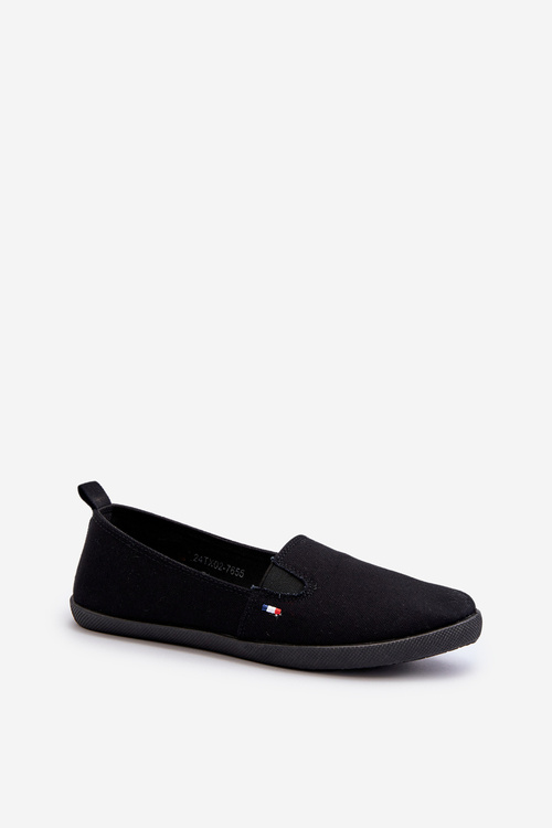 Čierne dámske slip-on tenisky Adrancia