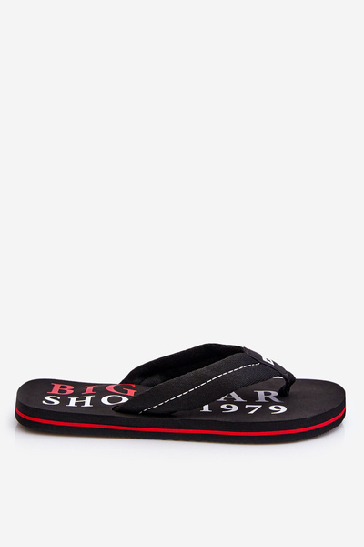 Pánske flip -flops Big Star LL174614 čierna