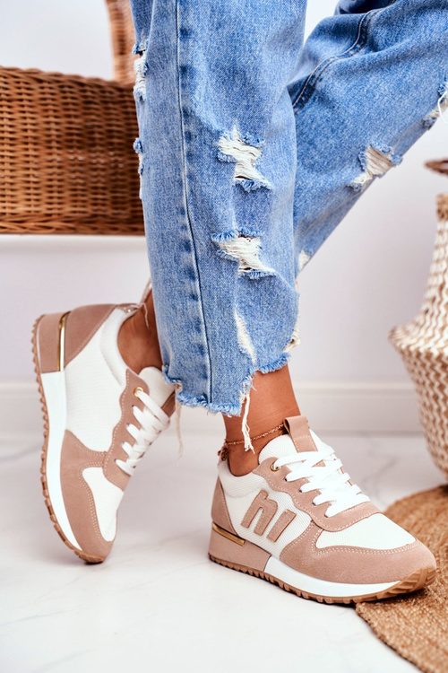 Dámská Sportovní Obuv Sneakers Béžové Maddie
