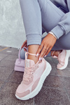 Módne tenisky športové topánky Veľká hviezda JJ274595 Pink