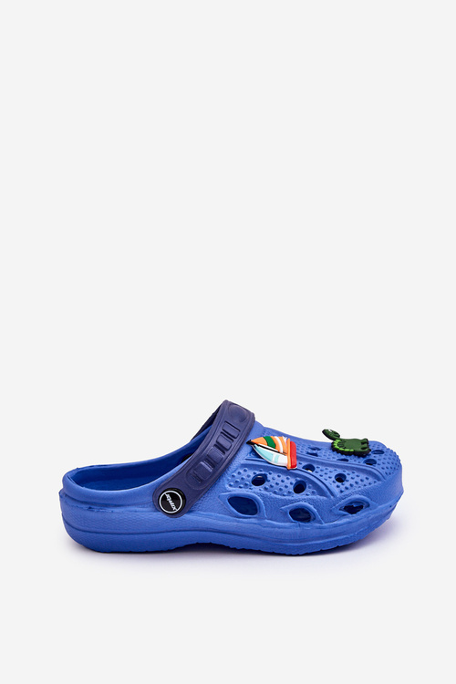 Dětské pěnové lehké sandály Crocs Modre Sweets