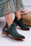 Dámska koža Maciejka Green Boots 04091-19