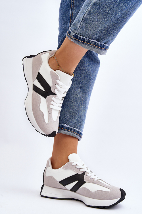 Dámské šedé sportovní boty Chloette