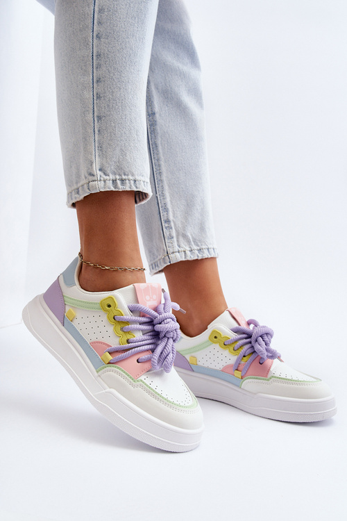 Dámske tenisky z eko kože v multibarvovom prevedení Avanalis