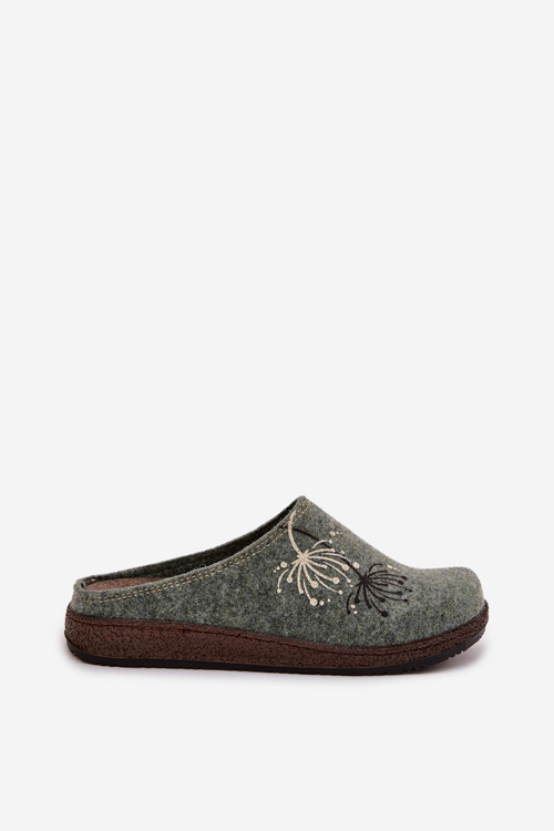 Dámská domácí obuv pantofle Inblu NL000011 zelené