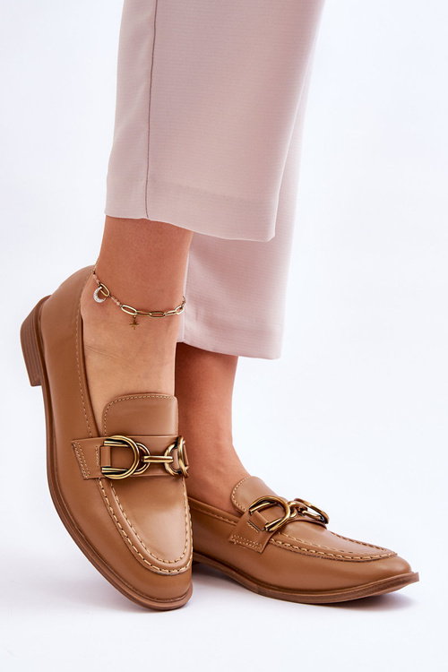 Klasické dámské mokasíny Hnědé Lorien