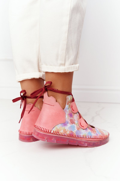 Dámske kožené topánky Maciejka Roses 04457-15