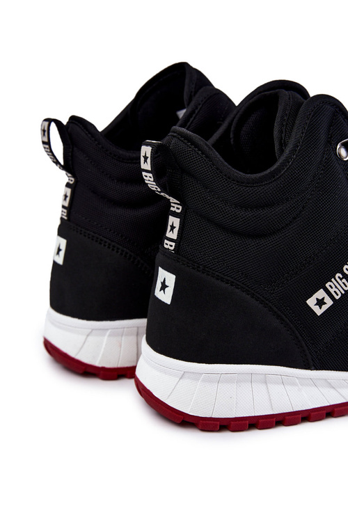 pánské trekingové boty Memory Foam Big Star KK174112 Černé