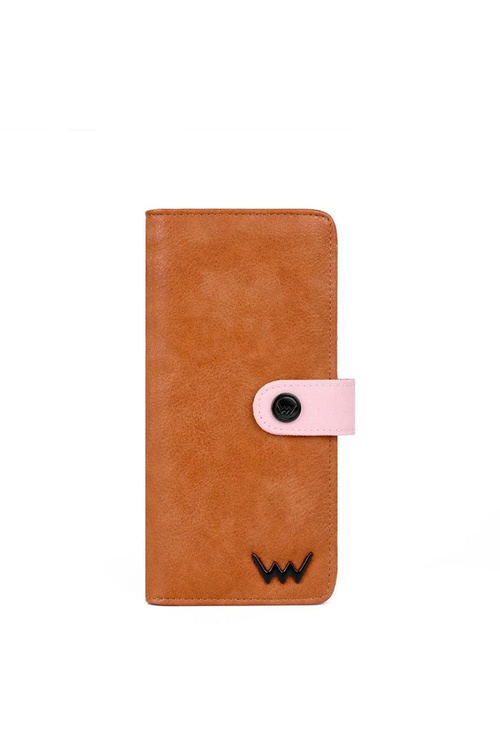 Dámska kožená peňaženka pre Brown-Beige Florience