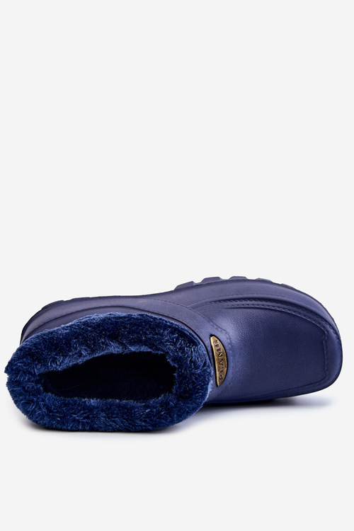 Izolovaná penová námornícka modrá galoshes taneo