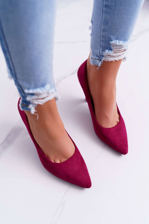 Dámske pumpy Sergio Leone PB139 Fuksja Felice