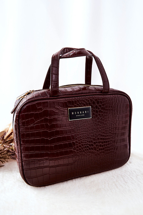 Veľký kozmetičko Monnari CSM0080-017 hnedá