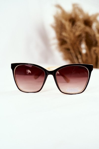 Hnedé béžové slnečné okuliare Prius PR-V70/2 hnedý gradient