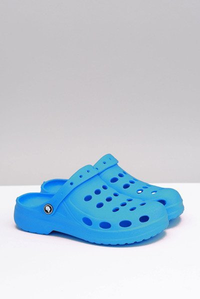 Dámské Nazouváky EVA Modré Pěnové Crocsy