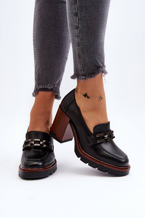 Loděnky na masivním sloupku s ozdobou černý Oradna