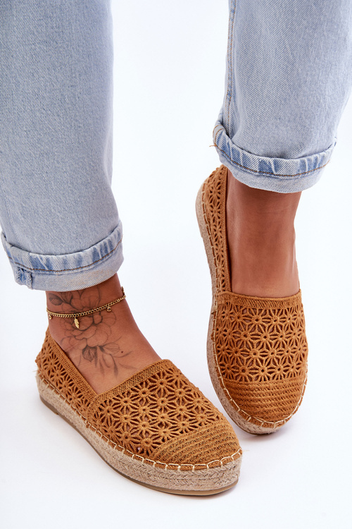 Ženy Průhledné Espadryly Camel One Lover