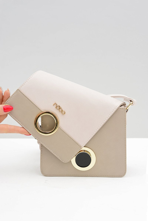 Malá elegantná beige nobo kabelka