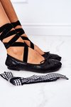 Blackle lu Boo Black Ballerinas