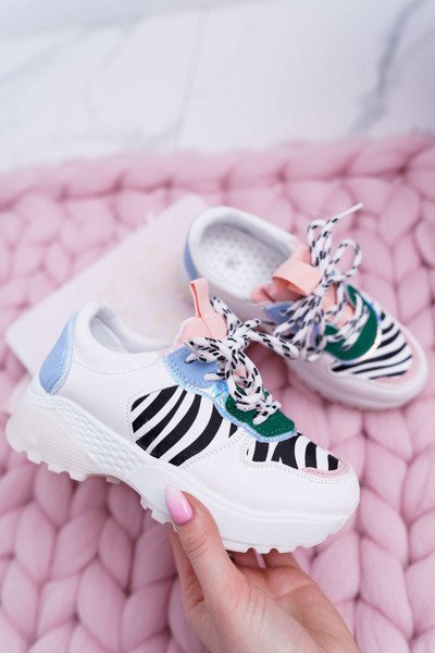 Sportovní Obuv Dětská Mládež Bílé Maja