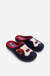 Dámske domáce papuče papuče s plyšovým medveďom Inblu EC000095 Navy Blue