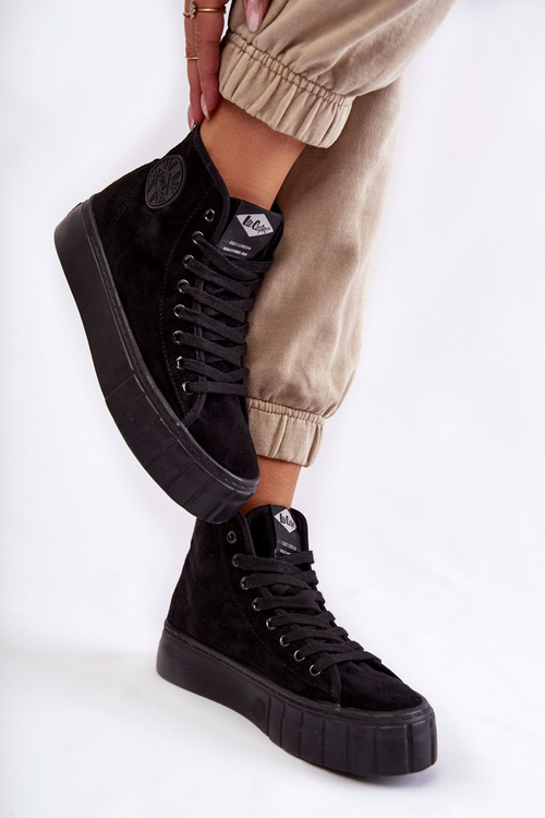 Vysoké tenisky Lee Cooper LCJ-22-31-1432L Black