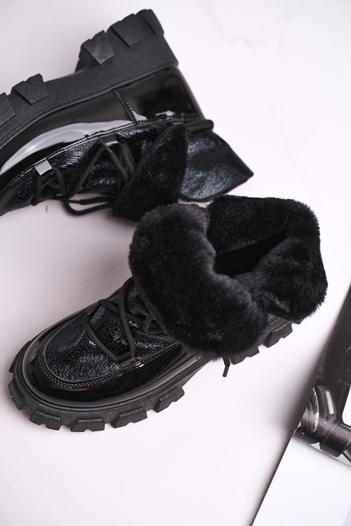 Dámske topánky skĺzli Rochelle čiernu