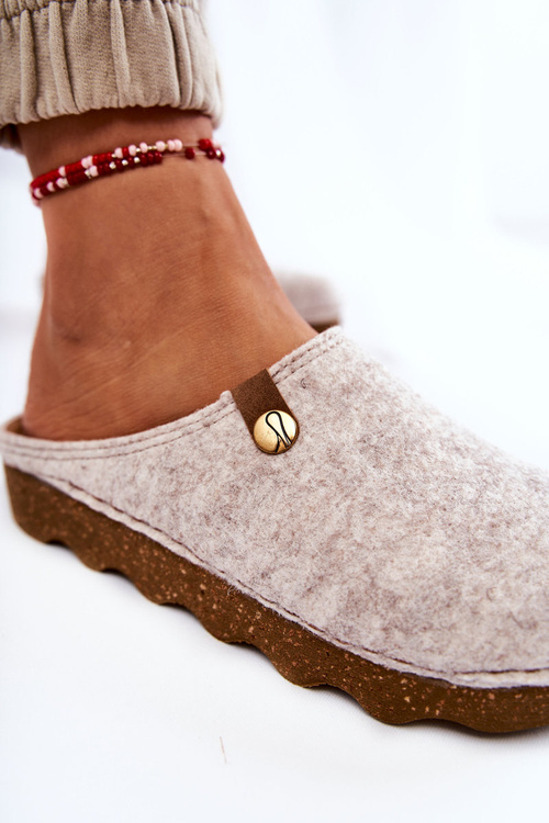 Domáce béžové béžové preventívne žabky inblu DK-08-002