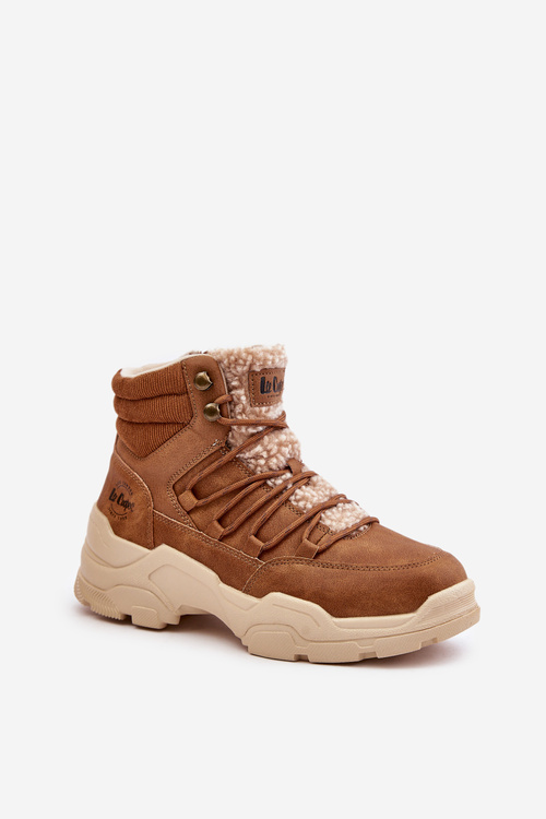 Zateplené Dámské Trekové Boty Lee Cooper LCJ-24-03-3061L Hnědé