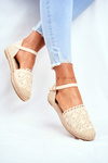 Dámské Espadrilky Béžové Vienna
