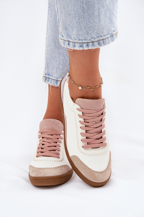 Dámské Kožené Tenisky Zazoo N1220 Bílé