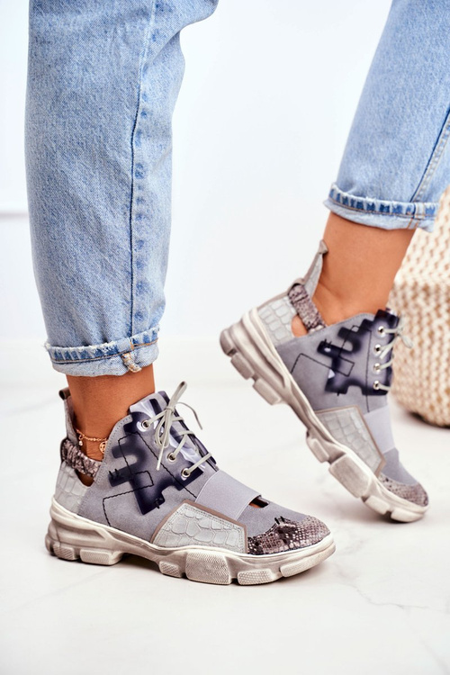 Dámská Obuv kožená Sneakers Maciejka 04423-13