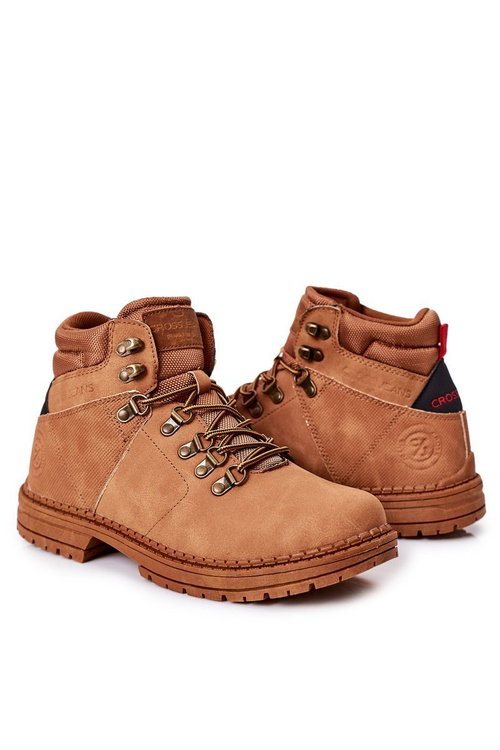 Pánská Treková Obuv Cross Jeans EE1R4031C Camel