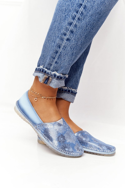 Dámske baleríny Blue Maciejka 01930-72/00-0